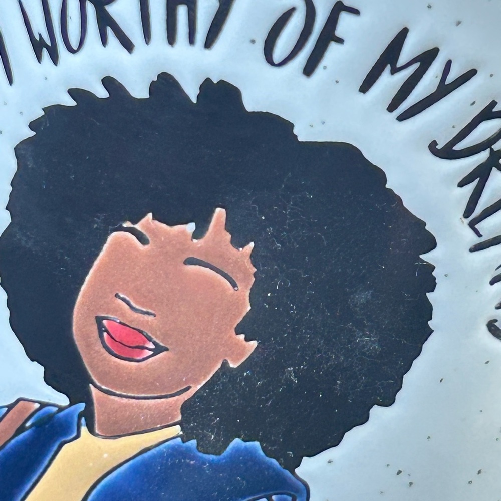 I Am Worthy of My Dreams Forward Together Coffee Mug Sheffield Black Girl Magic - Picture 2 of 5